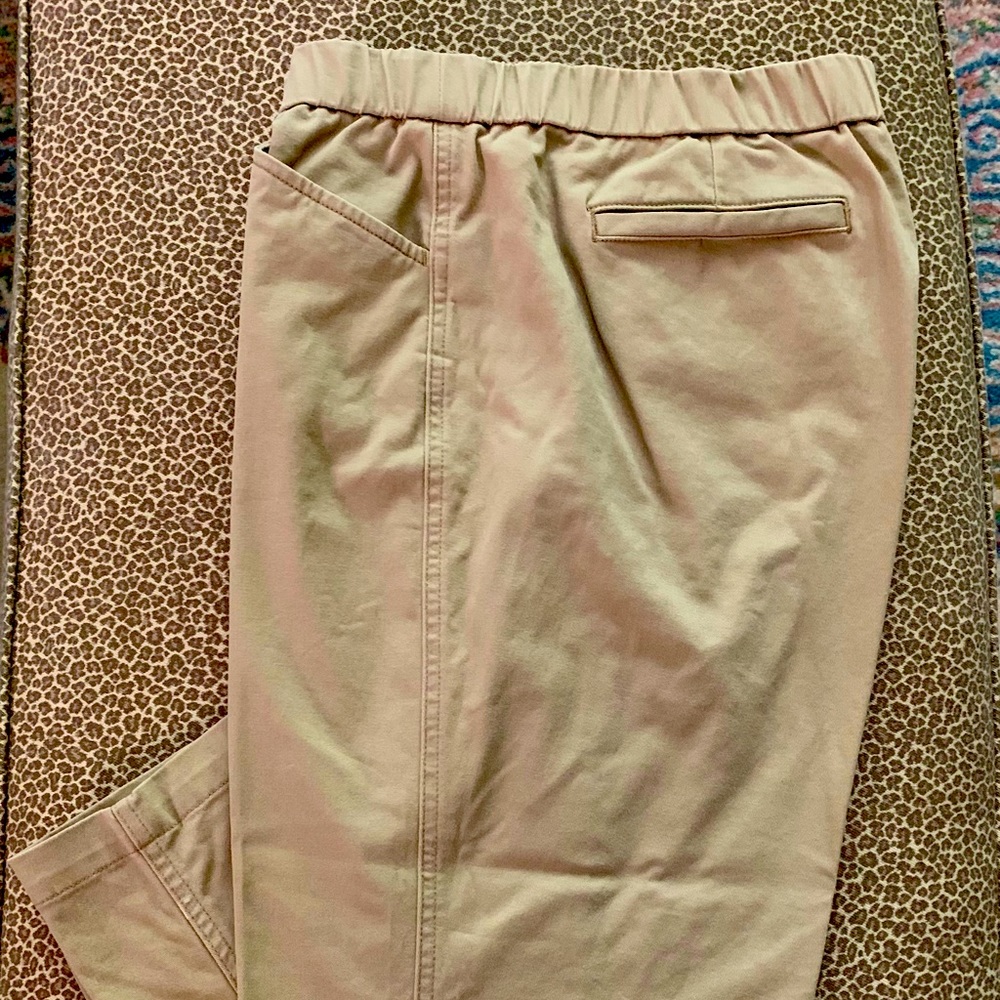 Land’s End Pull On Knockabout Chino Crop Pants Size 12P